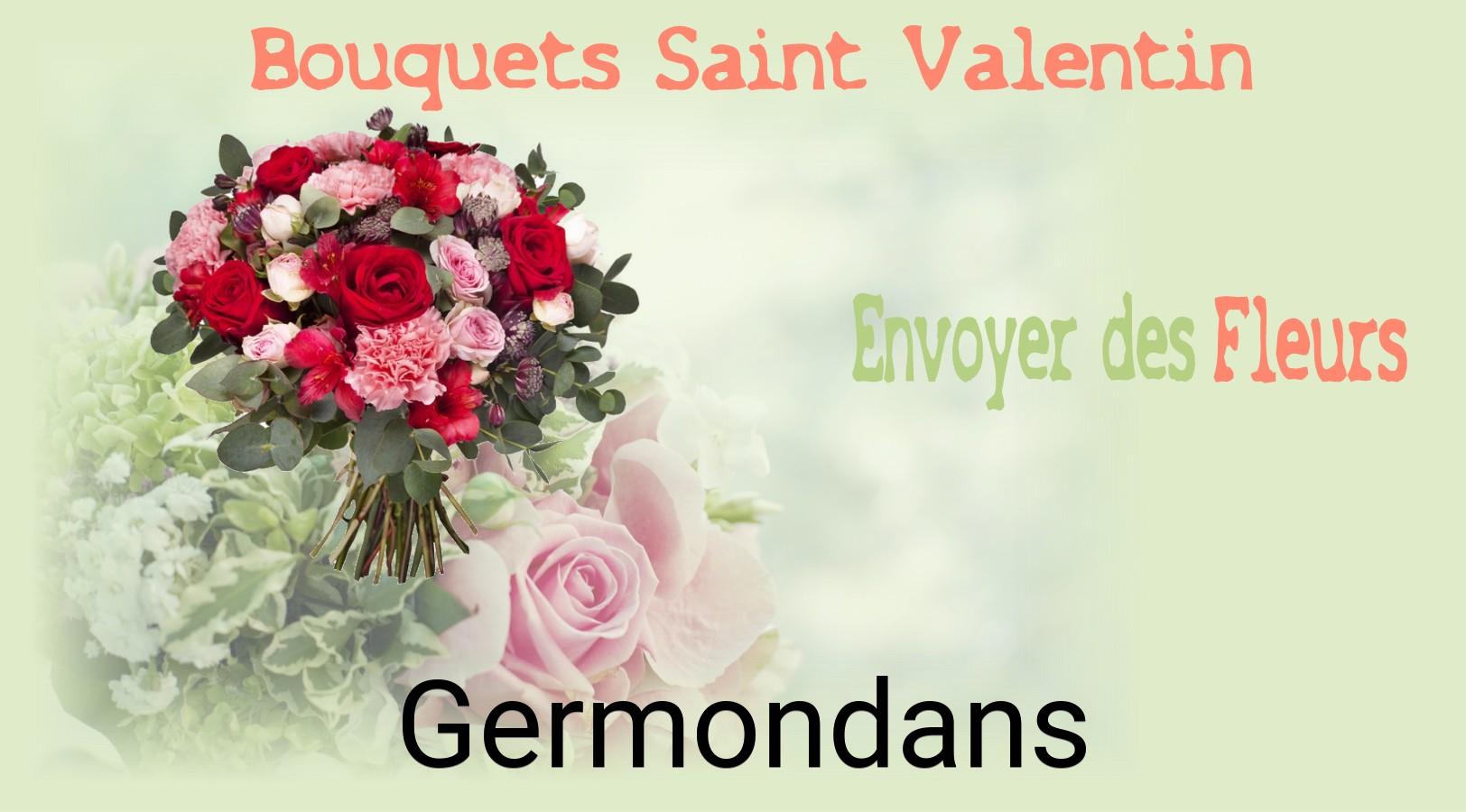 Roses de Saint-Valentin livrées à Germondans